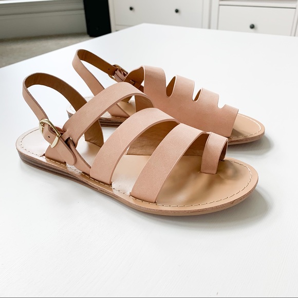 qupid blush sandals